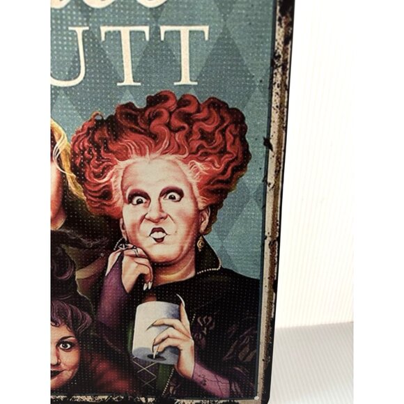 Hocus Pocus Sanderson Sisters Nice Butt Tin Sign 12x8 Funny Bathroom Decor *READ - Picture 5 of 8